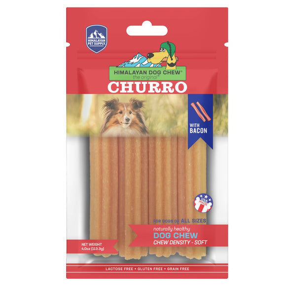 Himalayan Pet Supply Churro – Bacon Dog Chews