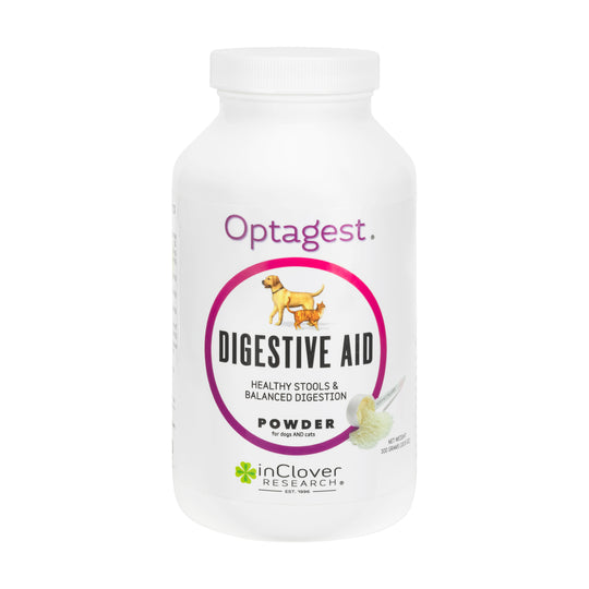 InClover Optagest Plant Based Prebiotics & Digestive Enzymes for Dogs & Cats