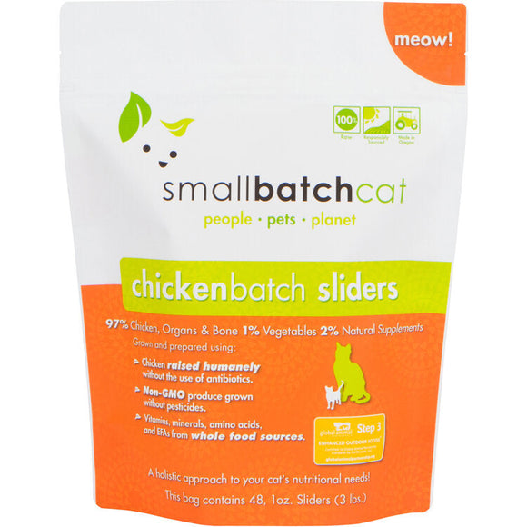 Smallbatch ChickenBatch Frozen Cat Food