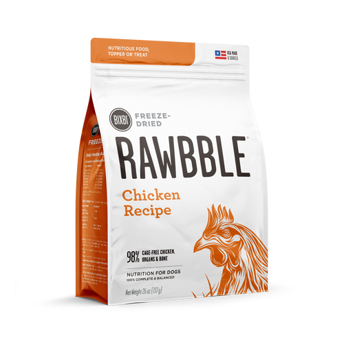 RAWBBLE® FREEZE DRIED DOG FOOD - CHICKEN RECIPE