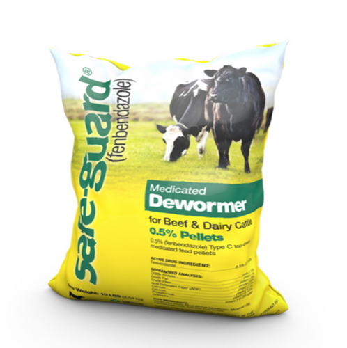 Merck Animal Safe-Guard 0.5% Pellets 10 lbs