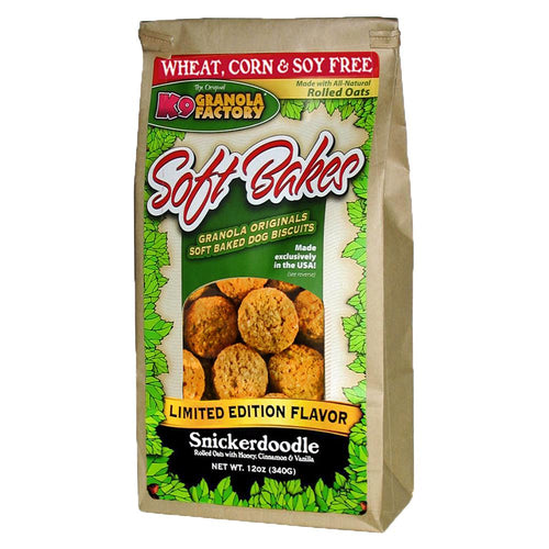 K9 Granola Factory Soft Bakes Limited Edition Snickerdoodle