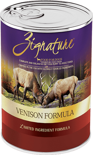 Zignature Limited Ingredient Venison Formula Wet Dog Food