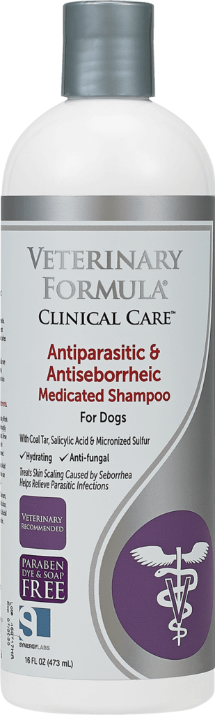 Veterinary Formula Clinical Care Antiparasitic & Antiseborrheic Medicated Shampoo