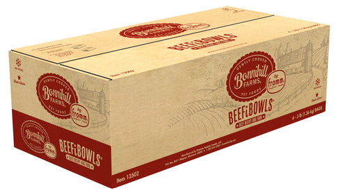 Bonnihill Farms BeefiBowls Beef Recipe Dog Food (3 Lb Bag)