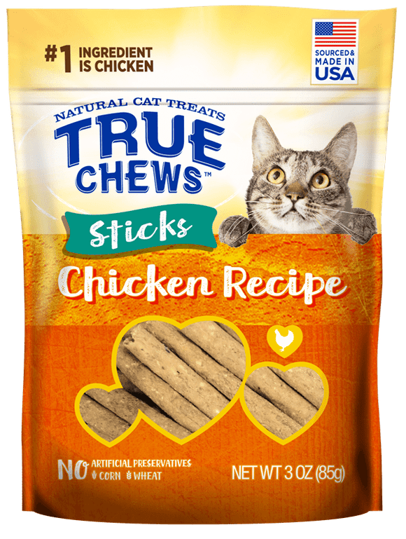 TRUE CHEWS® CHICKEN RECIPE CAT STICKS