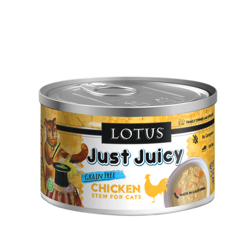 Lotus Just Juicy Stew Chicken Recipe for Cats