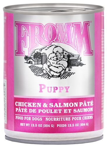 Fromm Puppy Chicken & Salmon Pâté (12.5 oz Single)