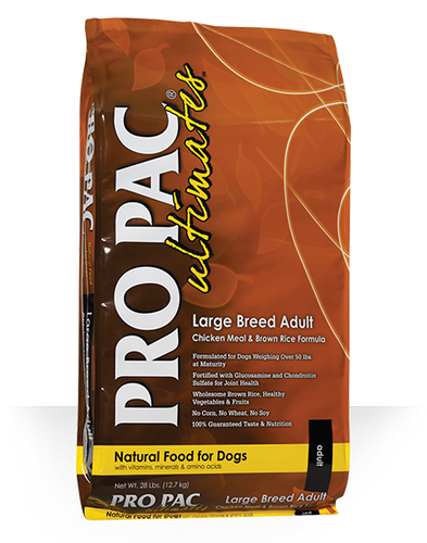 PRO PAC® Ultimates™ Large Breed Adult Chicken Meal & Brown Rice Formula