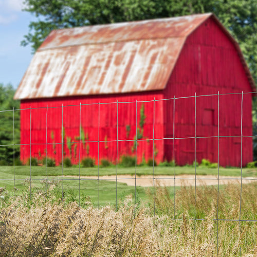 Midwest Welded Wire Fencing Economy Fence Galvanized (4' x 50' - 308362B)