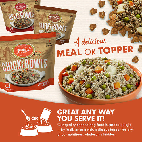 Bonnihill Farms ChickiBowls Chicken Recipe Dog Food (3 Lb Bag)