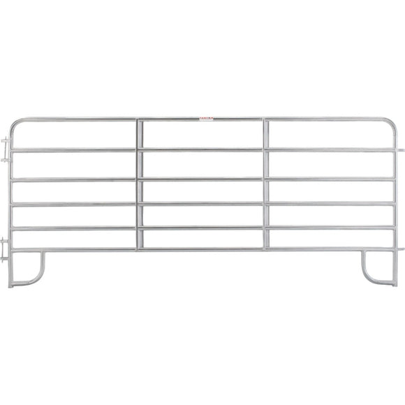 TARTER 6-BAR ECONOMY GALVANIZED CORRAL PANEL