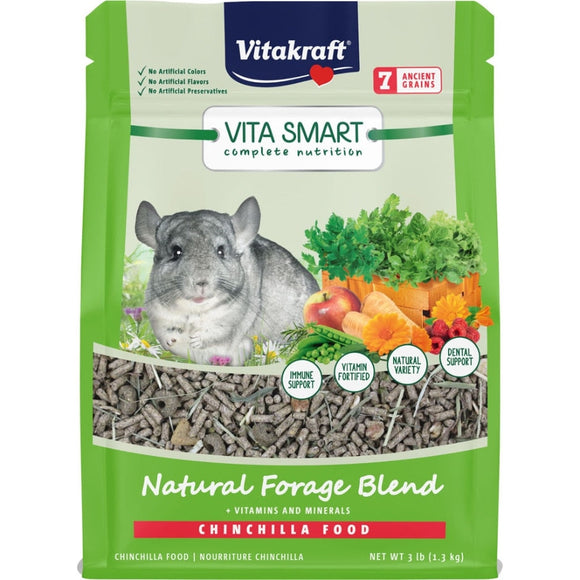 VITA SMART NATURAL FORAGE BLEND CHINCHILLA